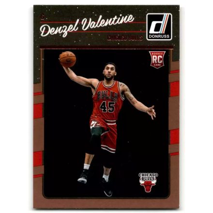 2016-17 Donruss #163 Denzel Valentine RC