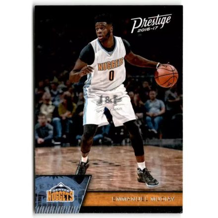 2016-17 Prestige #40 Emmanuel Mudiay