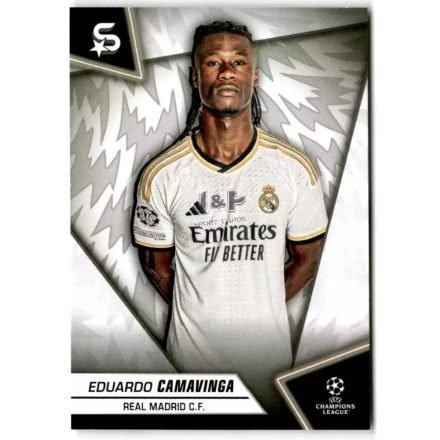 2023-24 Superstars #137  Eduardi Camavinga 