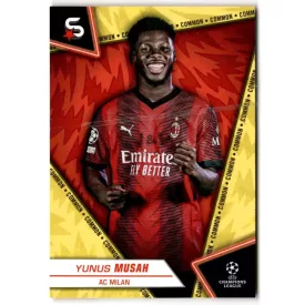 2023-24 Superstars #5  Yunus Musah  Yellow