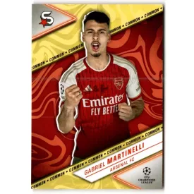 2023-24 Superstars #9  Gabriel Martinelli  Yellow