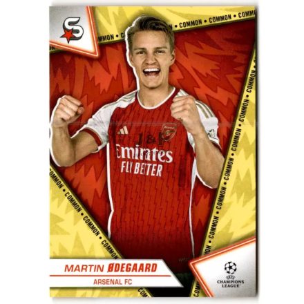 2023-24 Superstars #11  Martin Ødegaard  Yellow