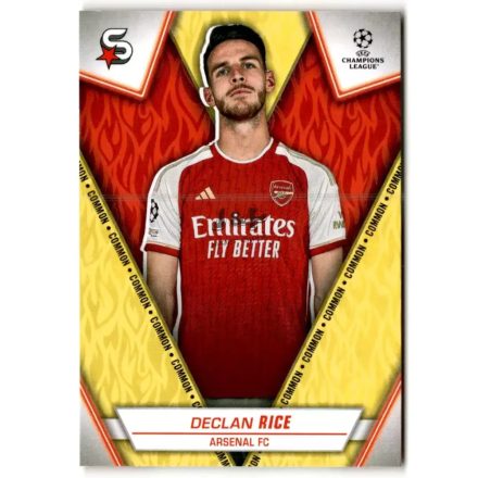 2023-24 Superstars #13  Declan Rice  Yellow