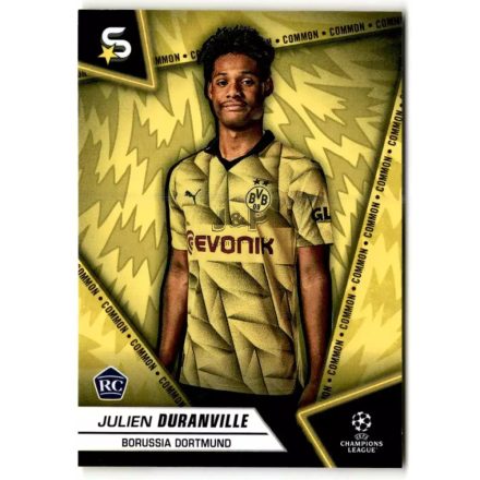 2023-24 Superstars #25  Julien Duranville  Yellow