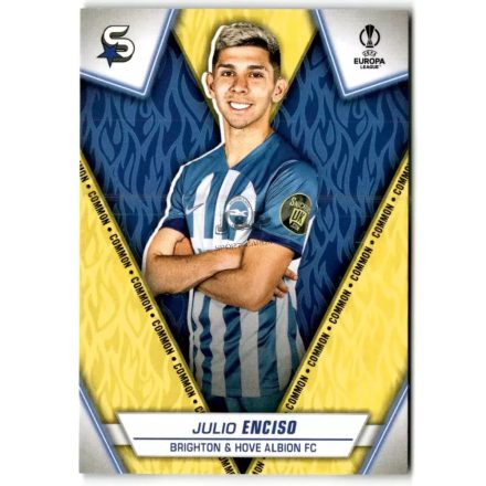 2023-24 Superstars #35  Julio Enciso  Yellow