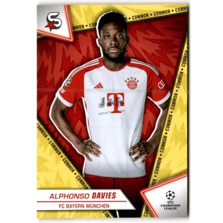 2023-24 Superstars #59  Alphonso Davies  Yellow