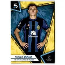 2023-24 Superstars #61  Nicolò Barella  Yellow