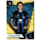 2023-24 Superstars #65  Kristjan Asllani  Yellow