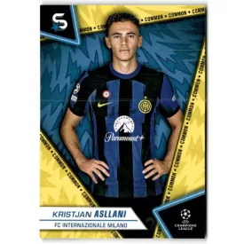2023-24 Superstars #65  Kristjan Asllani  Yellow