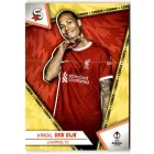 2023-24 Superstars #83  Virgil van Dijk  Yellow