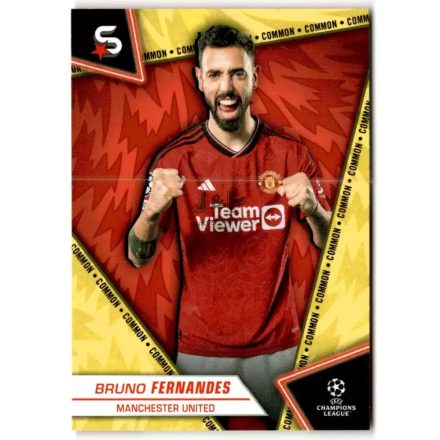 2023-24 Superstars #97  Bruno Fernandes  Yellow