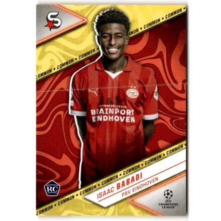 2023-24 Superstars #117  Isaac Babadi  Yellow