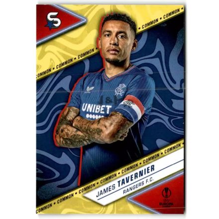 2023-24 Superstars #126  James Tavernier  Yellow