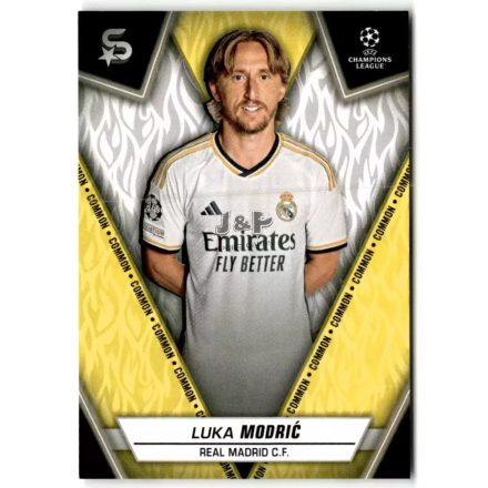 2023-24 Superstars #138  Luka Modric  Yellow