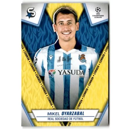 2023-24 Superstars #165  Mikel Oyarzabal  Yellow