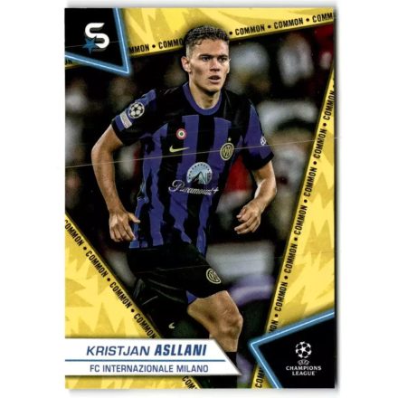 2023-24 Superstars #65  Kristjan Asllani Yellow Variant