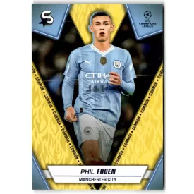 2023-24 Superstars #89  Phil Foden Yellow Variant
