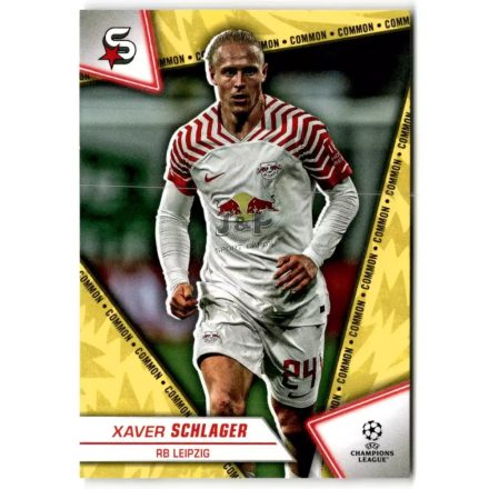 2023-24 Superstars #133  Xaver Schlager Yellow Variant