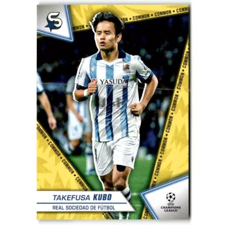 2023-24 Superstars #142  Takefusa Kubo Yellow Variant