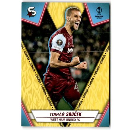 2023-24 Superstars #157  Tomas Soucek Yellow Variant