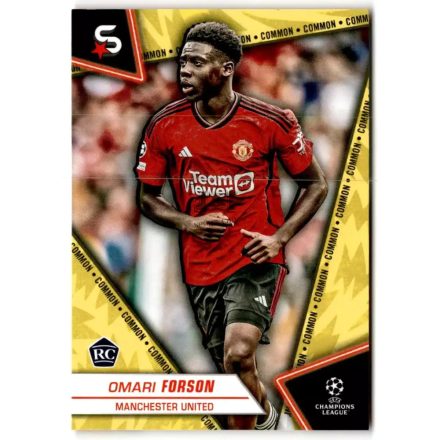 2023-24 Superstars #182  Omari Forson Yellow Variant