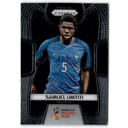 2018 Panini Prizm World Cup #86 Samuel Umtiti