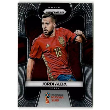 2018 Panini Prizm World Cup #203 Jordi Alba