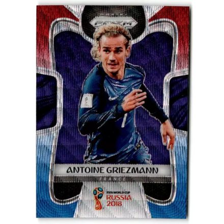 2018 Panini Prizm World Cup Prizms Red and Blue Wave #75 Antoine Griezmann