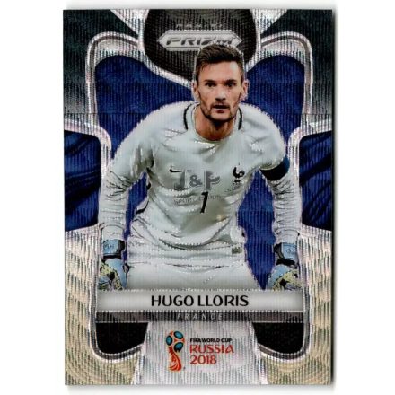 2018 Panini Prizm World Cup Prizms Black and Gold Wave #78 Hugo Lloris