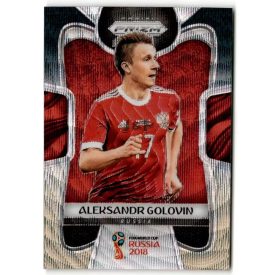   2018 Panini Prizm World Cup Prizms Black and Gold Wave #164 Aleksandr Golovin