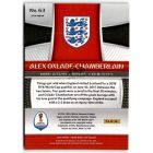 2018 Panini Prizm World Cup Prizms Green and Orange Wave #63 Alex Oxlade-Chamberlain