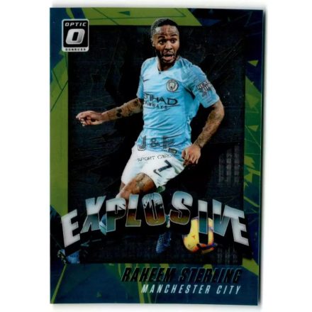 2018-19 Donruss Optic Explosive #5 Raheem Sterling