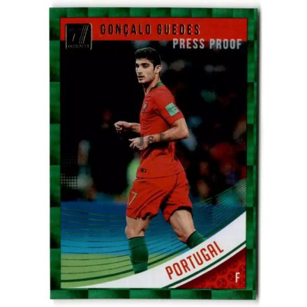 2018-19 Donruss Press Proof Green #160 Goncalo Guedes