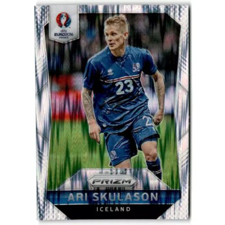 2016 Panini Prizm UEFA Euro '16 Prizms Flash #117 Ari Skulason