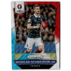   2016 Panini Prizm UEFA Euro '16 Prizms Red and Light Blue #11 Morgan Schneiderlin
