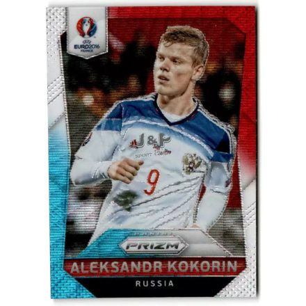 2016 Panini Prizm UEFA Euro '16 Prizms Red and Light Blue #172 Aleksandr Kokorin