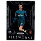 2019-20 Panini Prizm English Premier League Fireworks #17 Felipe Anderson