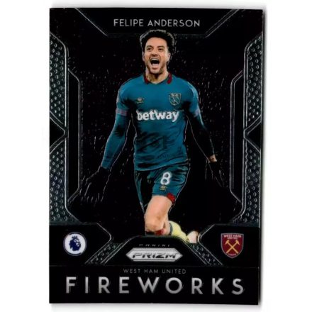 2019-20 Panini Prizm English Premier League Fireworks #17 Felipe Anderson