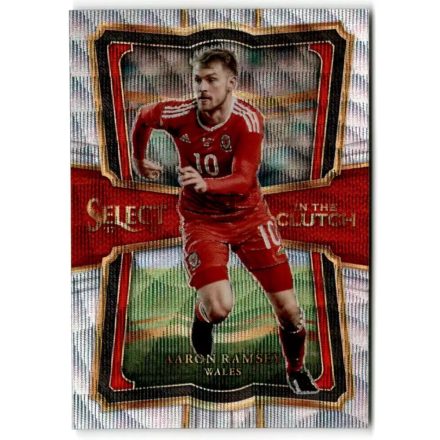 2017-18 Select In the Clutch Prizms #28 Aaron Ramsey