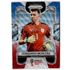   2018 Panini Prizm World Cup Prizms Red and Blue Wave #212 Fernando Muslera