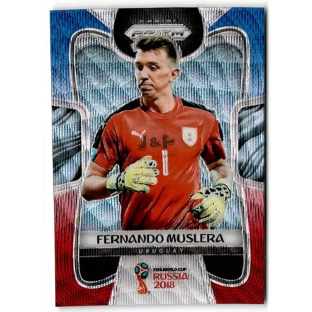 2018 Panini Prizm World Cup Prizms Red and Blue Wave #212 Fernando Muslera