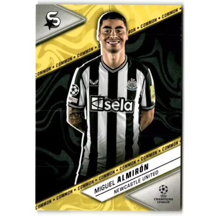 2023-24 Superstars #105  Miguel Almiron  Yellow