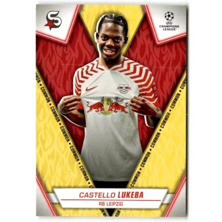 2023-24 Superstars #129  Castello Lukeba  Yellow