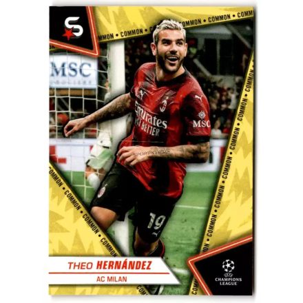 2023-24 Superstars #2  Theo Hernandez Yellow Variant