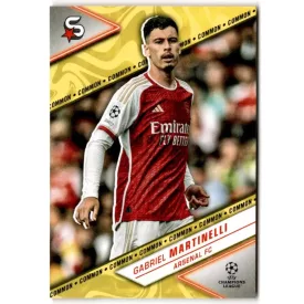 2023-24 Superstars #9  Gabriel Martinelli Yellow Variant