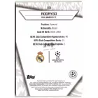 2023-24 Superstars #135&nbsp; Rodrygo Yellow Variant