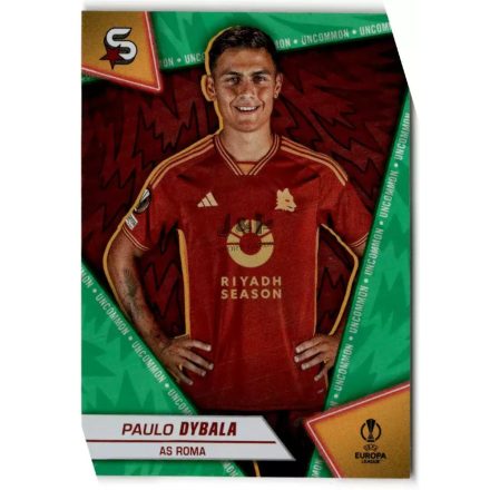 2023-24 Superstars #16  Paulo Dybala Uncommon (Green)