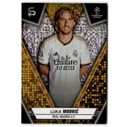 2023-24 Superstars #138  Luke Modric Golden Pixels