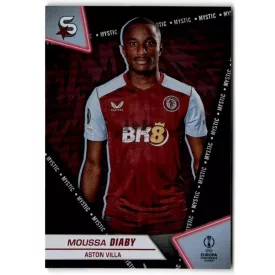 2023-24 Superstars #169  Moussa Diaby Mystic (Black)