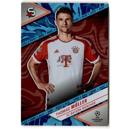 2023-24 Superstars #55  Thomas Müller Rare (Blue)